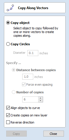 Draw Circular Array Copy Form